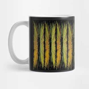 Space Angels Horizontal Columns Pattern Mug